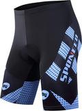 Men's Cycling Shorts Padded Bicycle Riding Pants - Comfortable 4D