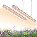 LED Grow Light 4FT Full Spectrum 660nm Sunlight Plant Light - Linkable