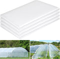 10 x 40 ft Clear Greenhouse Plastic Sheeting - Heavy Duty 6 Mil Cover