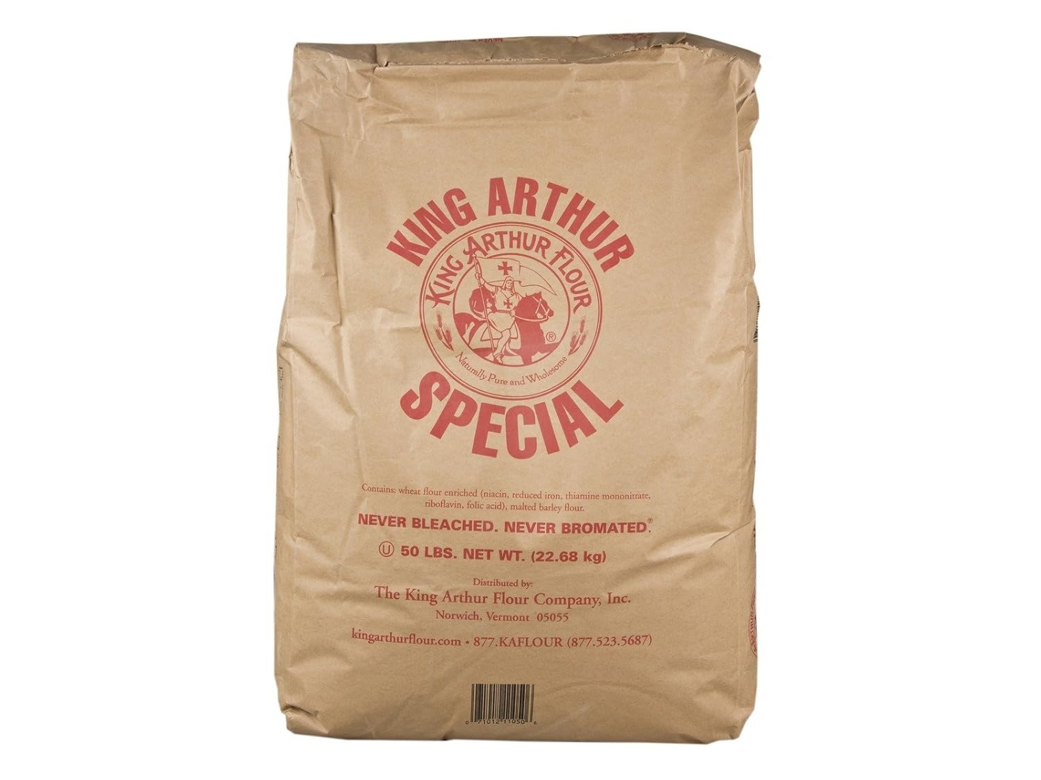 King Arthur 50lb Unbleached Bread Flour. Bake to Perfection!