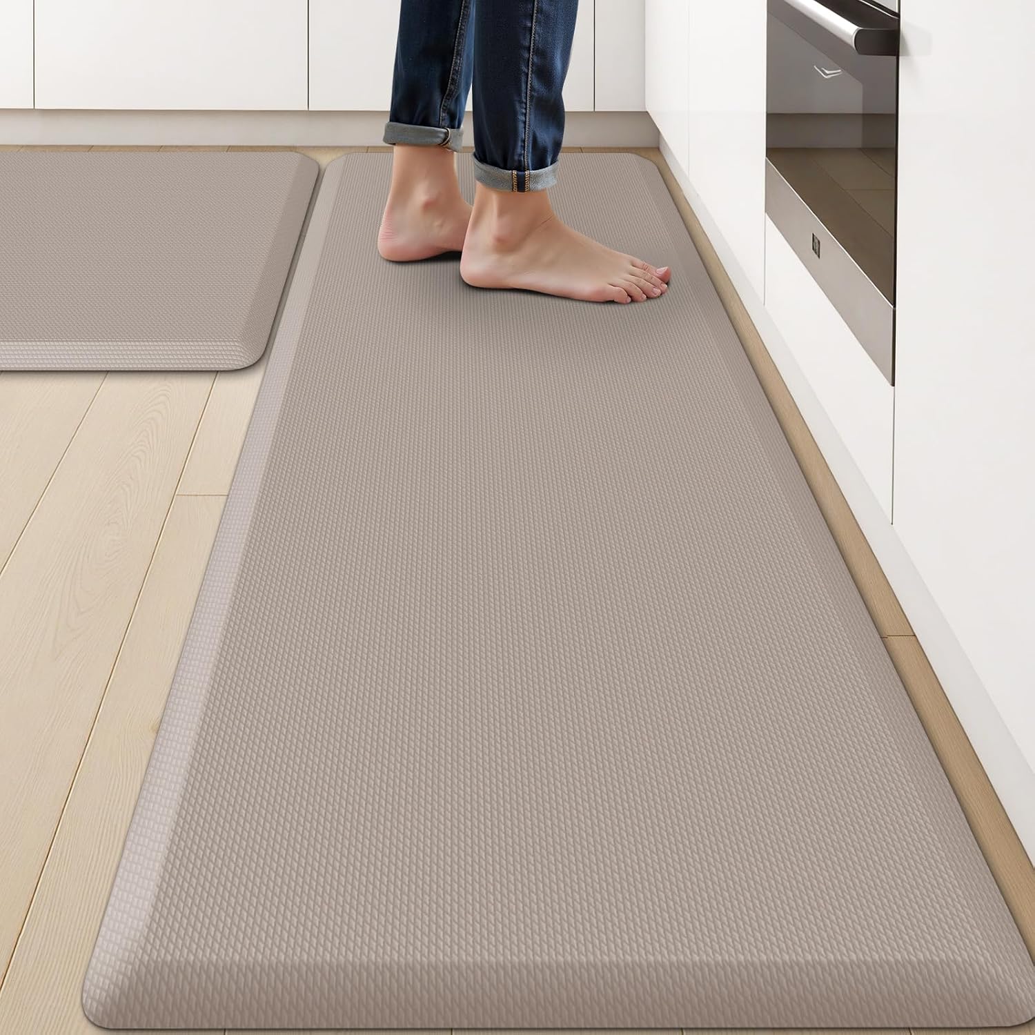 KitchenClouds Anti-Fatigue Kitchen Mats for Comfort and Safety