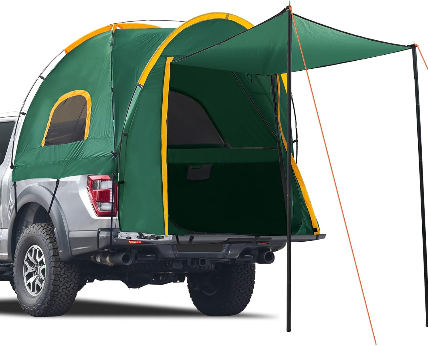 Pickup Truck Tent with Awning Shade for 5.5-6.3 FT Beds