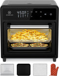 Air Fryer Toaster Oven Combo 12.6 QT - Spacious 10-in-1 Countertop