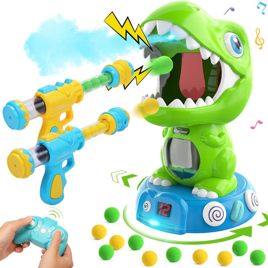 EagleStone Remote Control Movable Shooting Dinosaur Toys for Kids
