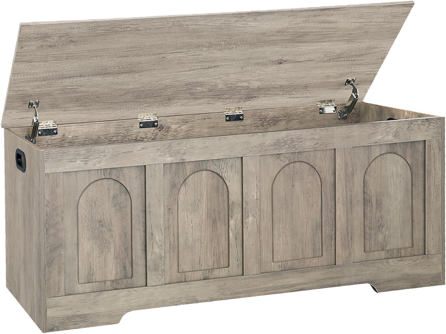 DINZI LVJ Storage Chest: Elegant Rattan-Like Toy Box Solution