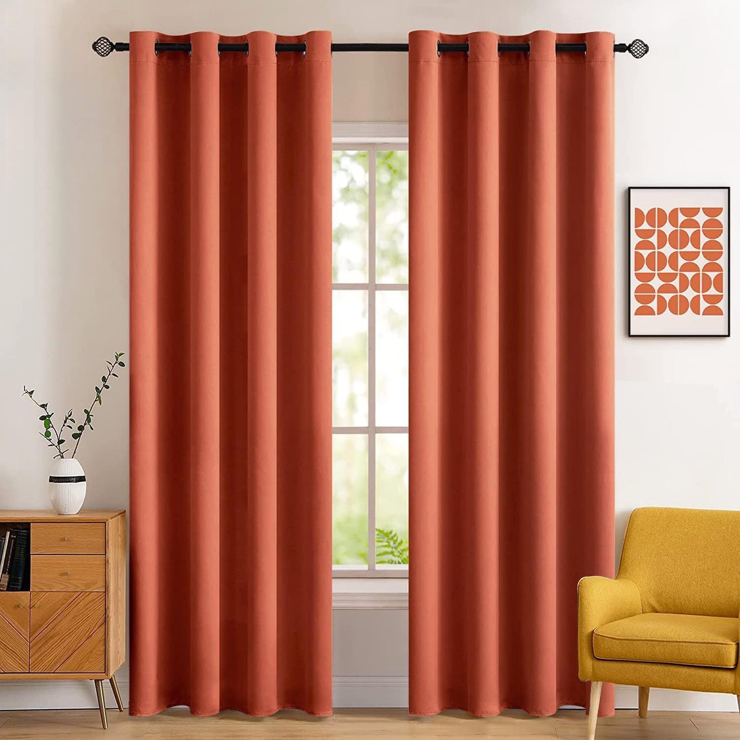 MIULEE Room Darkening Curtains for Fall Living Room/Bedroom