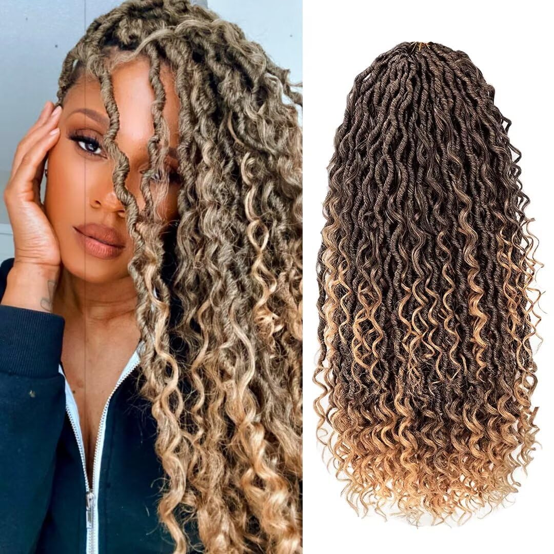 Boho River Locs Crochet Hair 30 inch - 8 Packs for Women