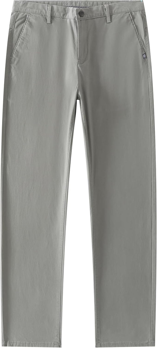 Men's Slim-Fit Stretch Cotton Chino Pants for Every Occasion