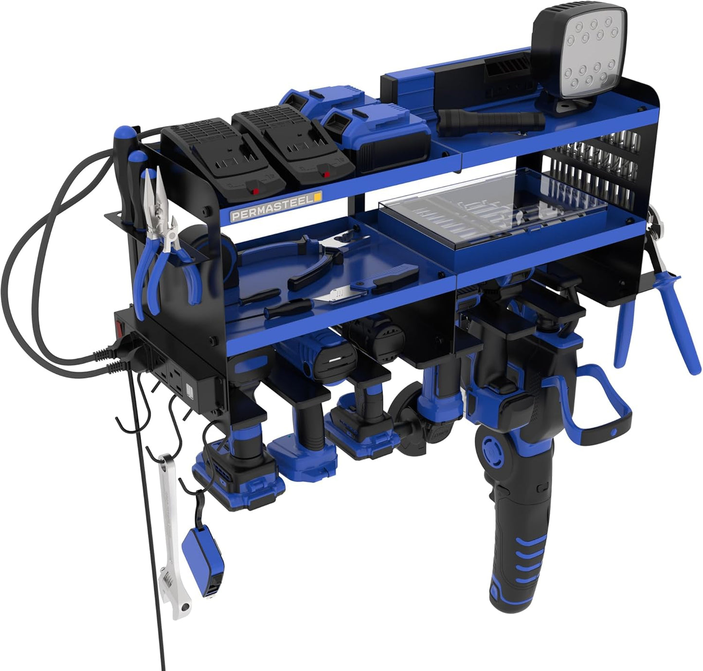 Maximize Garage Space with Permasteel Tool Rack