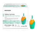 McKesson Lancets for Diabetes Testing 21G x 2.0mm - Reliable Capillary