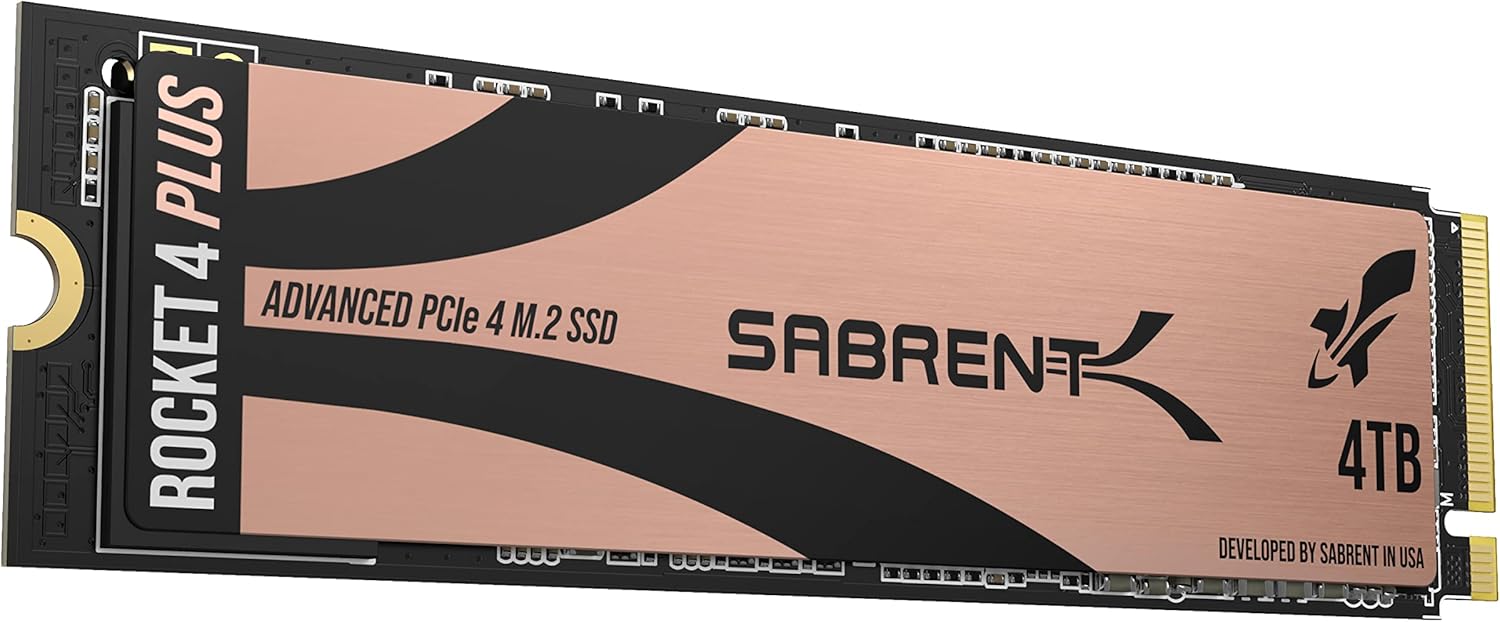 SABRENT 4TB Rocket 4 Plus SSD: Extreme Speed!