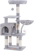 Cozy Cat Tower with Toy for Indoor Cats by Heybly for Ultimate Fun