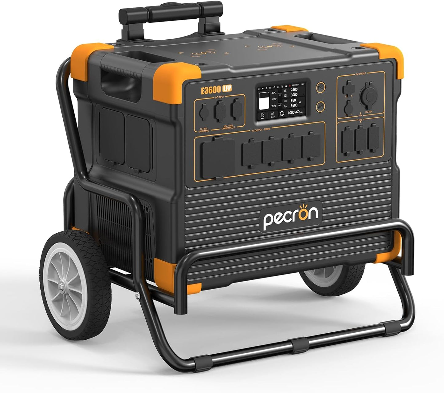 Power On-The-Go: pecron Portable 15.36KWh Solar Generator