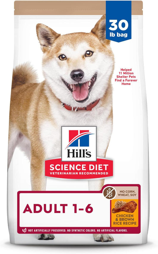Hill's Science Diet Adult Premium Nutrition Dry Dog Food 30 lb