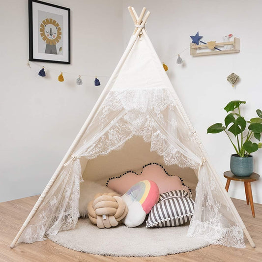 Costzon Kids Teepee Tent: Portable Play Fun