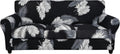 SearchI Stretch Sofa Cover Printed Couch Cover - Floral Fit 72-96 in