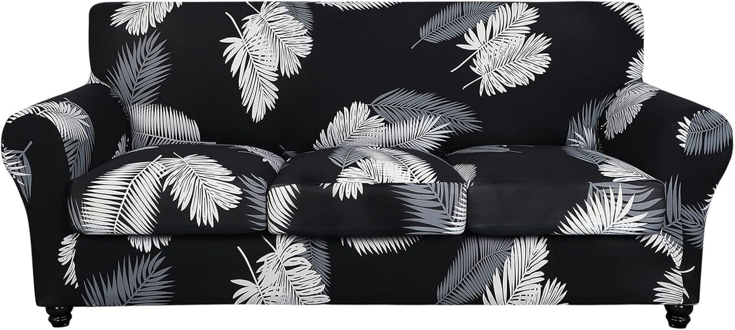 SearchI Stretch Sofa Cover Floral Pattern for Living Room Use