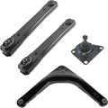 TRQ Rear Upper and Lower Control Arm with Ball Joint Set - Direct Fit