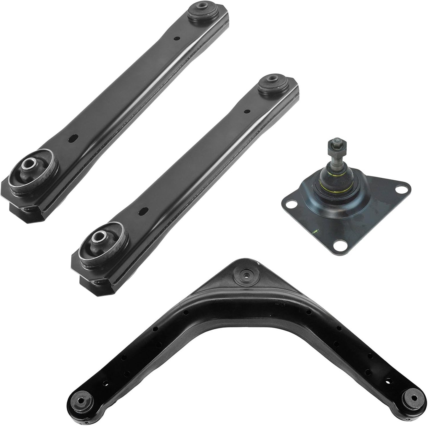 TRQ Rear Upper and Lower Control Arm Set for Jeep Grand Cherokee