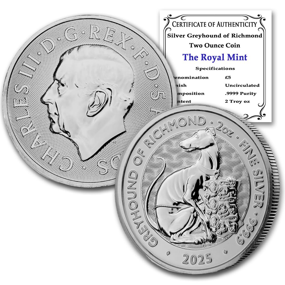 2025 NMM 2 oz British Silver Royal Tudor Beasts Coin Review
