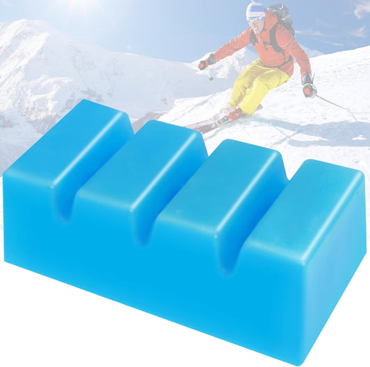 1.3 LB Large Universal Ski Snow Wax Block - Protect Accessories!