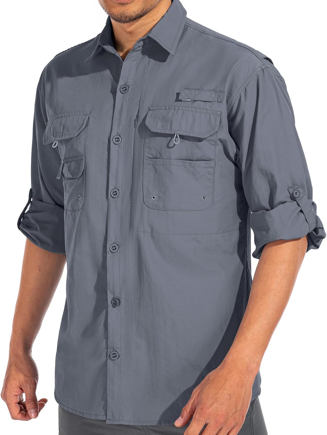 Men's Sun Protection Fishing Shirts for Outdoor Adventures