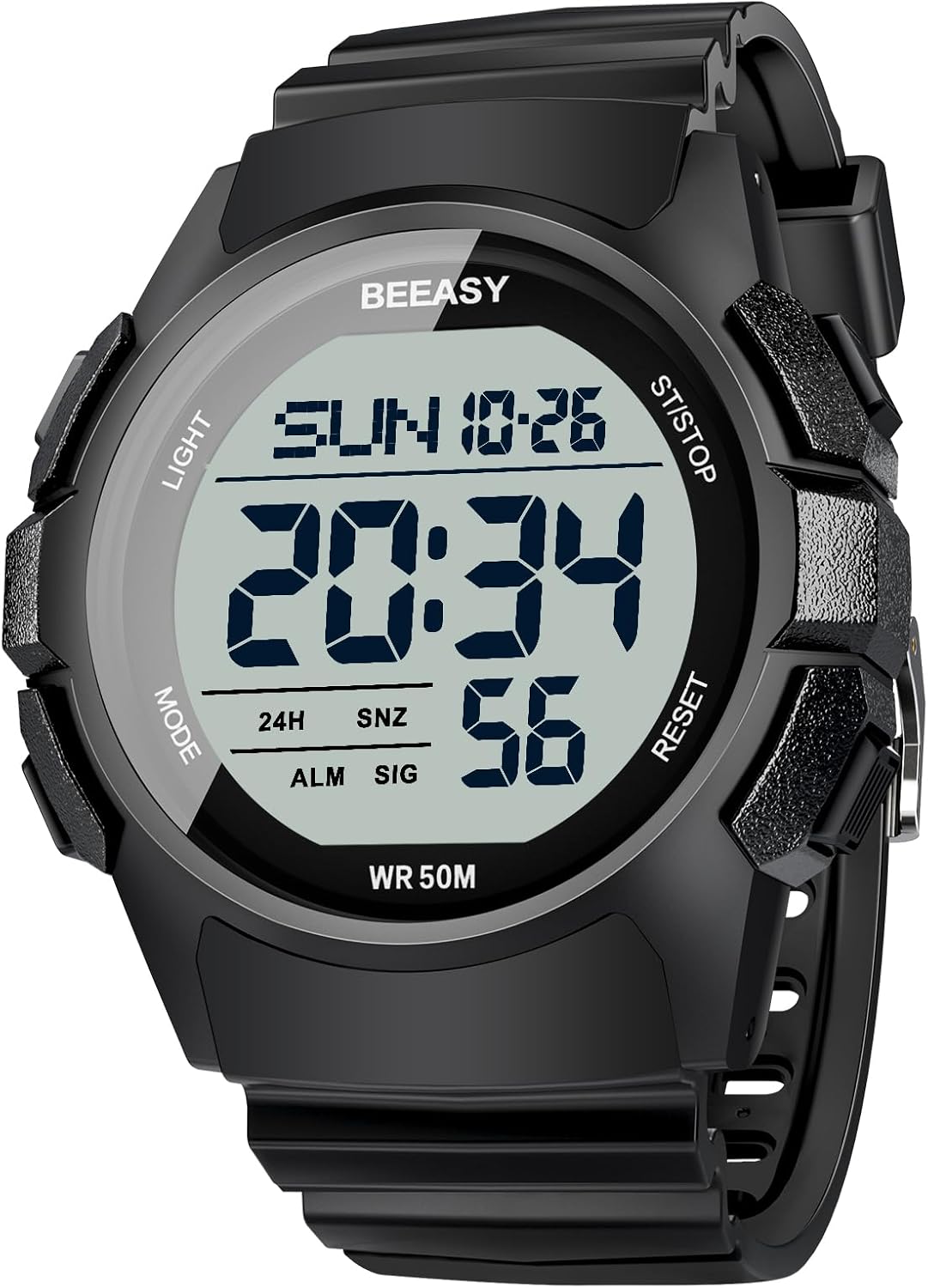 Beeasy Waterproof Digital Sports Watch