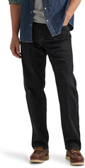 Mens Relaxed Fit Comfort Flex Waist Jeans - Durable Everyday Style