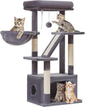 Taoqimiao Cat Tree 38.5-Inch Tower for Indoor Kittens
