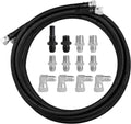 MuHize Stainless Steel Braided Transmission Cooler Line Kit