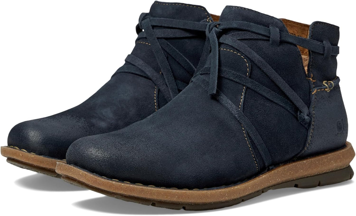 BORN Women's Tarkiln Bootie: Rustic-Chic Distressed Leather Style