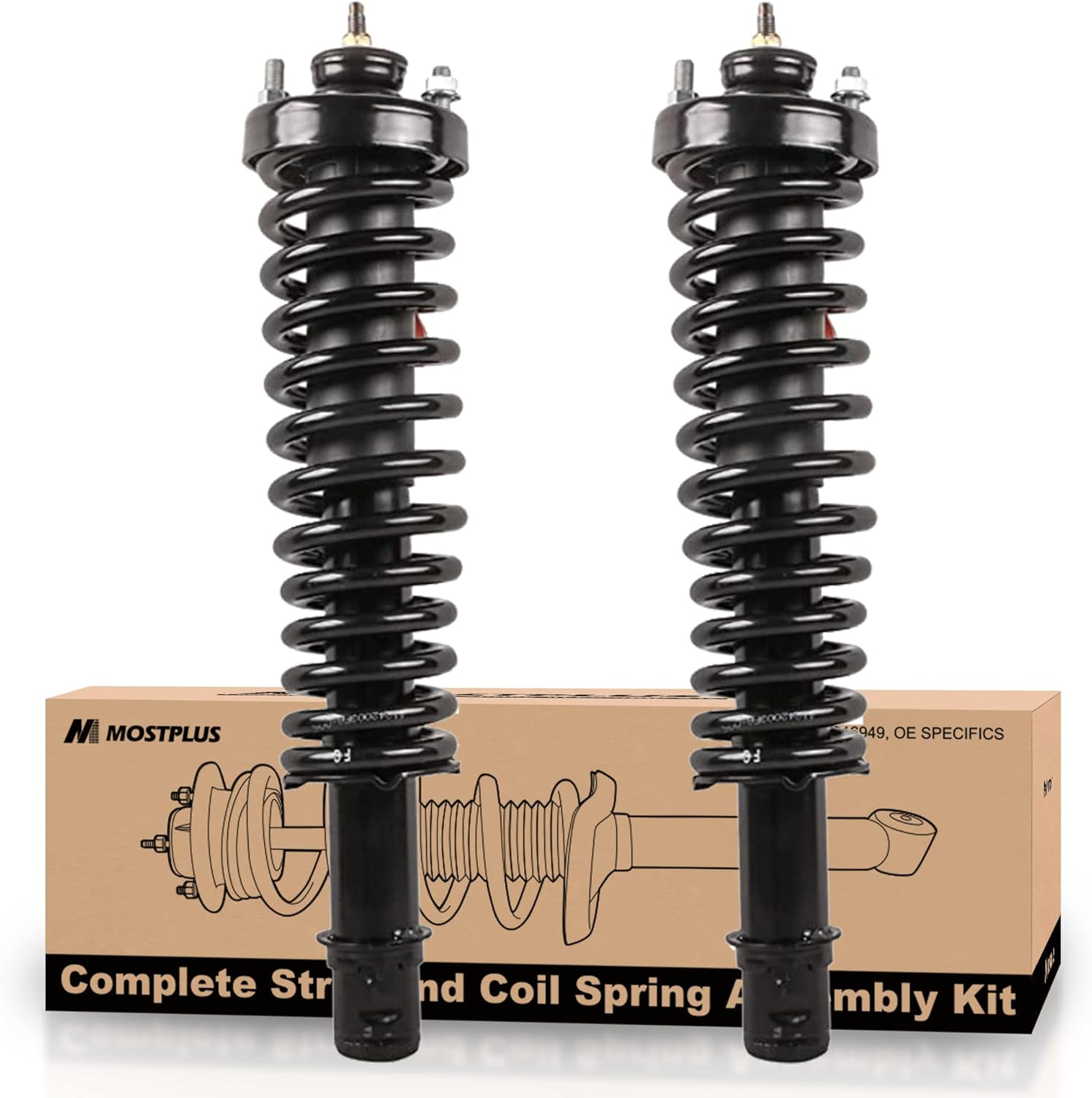 MOSTPLUS Front Strut Spring Assembly for Honda Civic 1996-2000