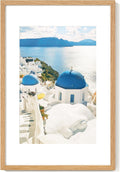 16x24 Frame With Mat for 12x18 - Solid Oak 16 x 24 Picture Frame