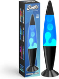 Liquid Motion Lamp 16in Blue White Wax - Relaxing Night Light