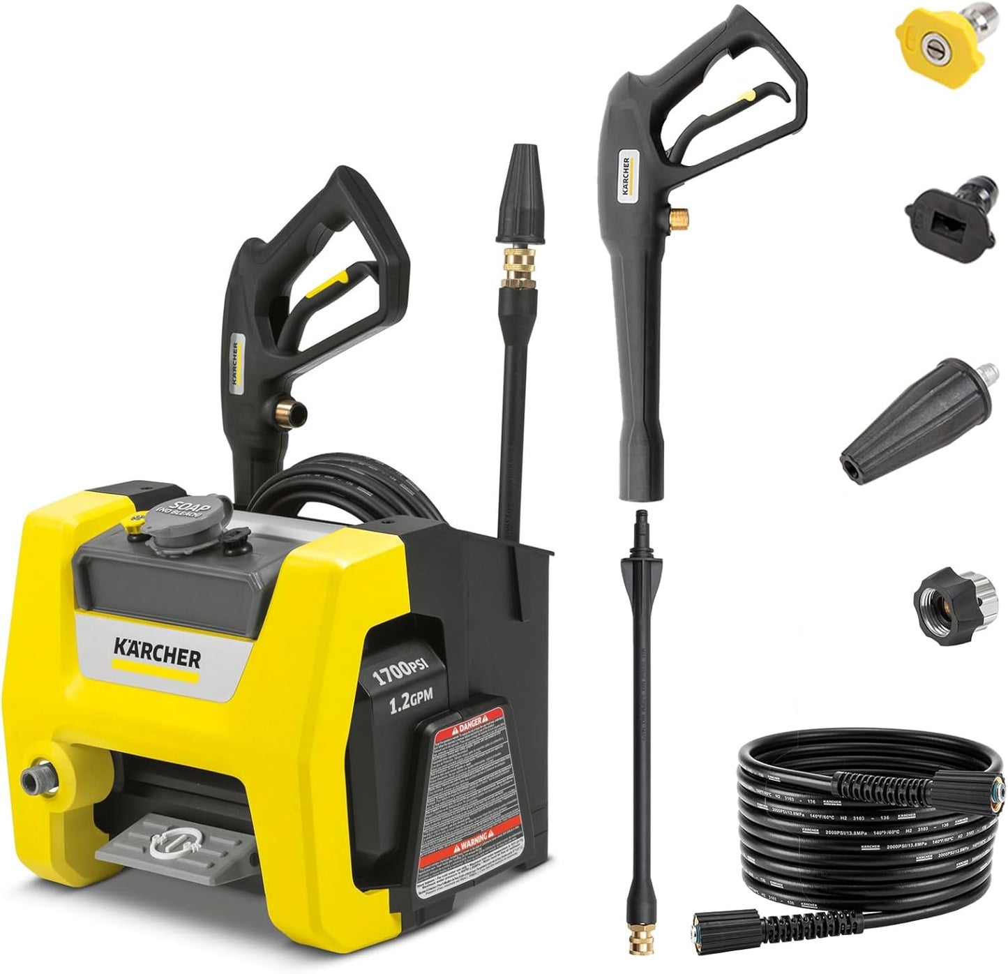 Karcher Pressure Washer K1700 Cube: Compact & Powerful Cleaning