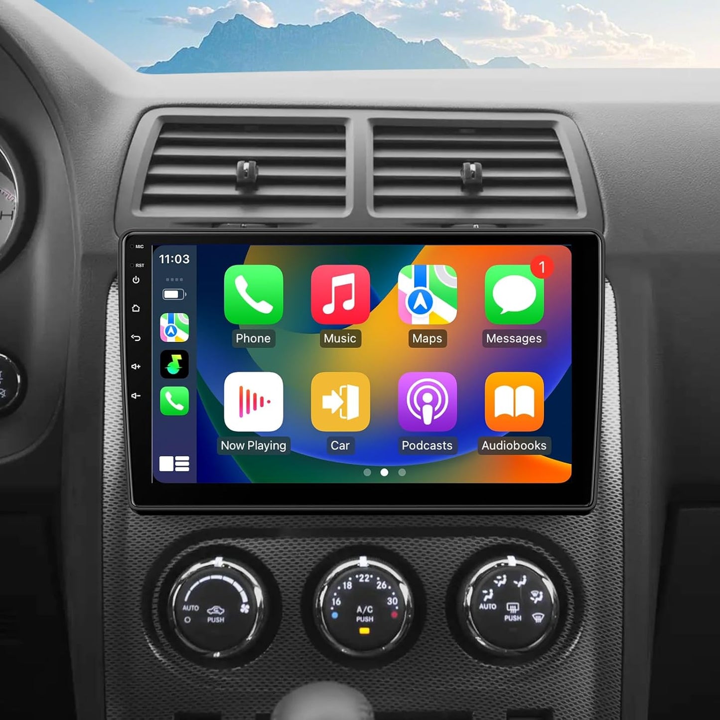 Dodge Challenger & Avenger 2008-2014 Car Radio Upgrade with GPS