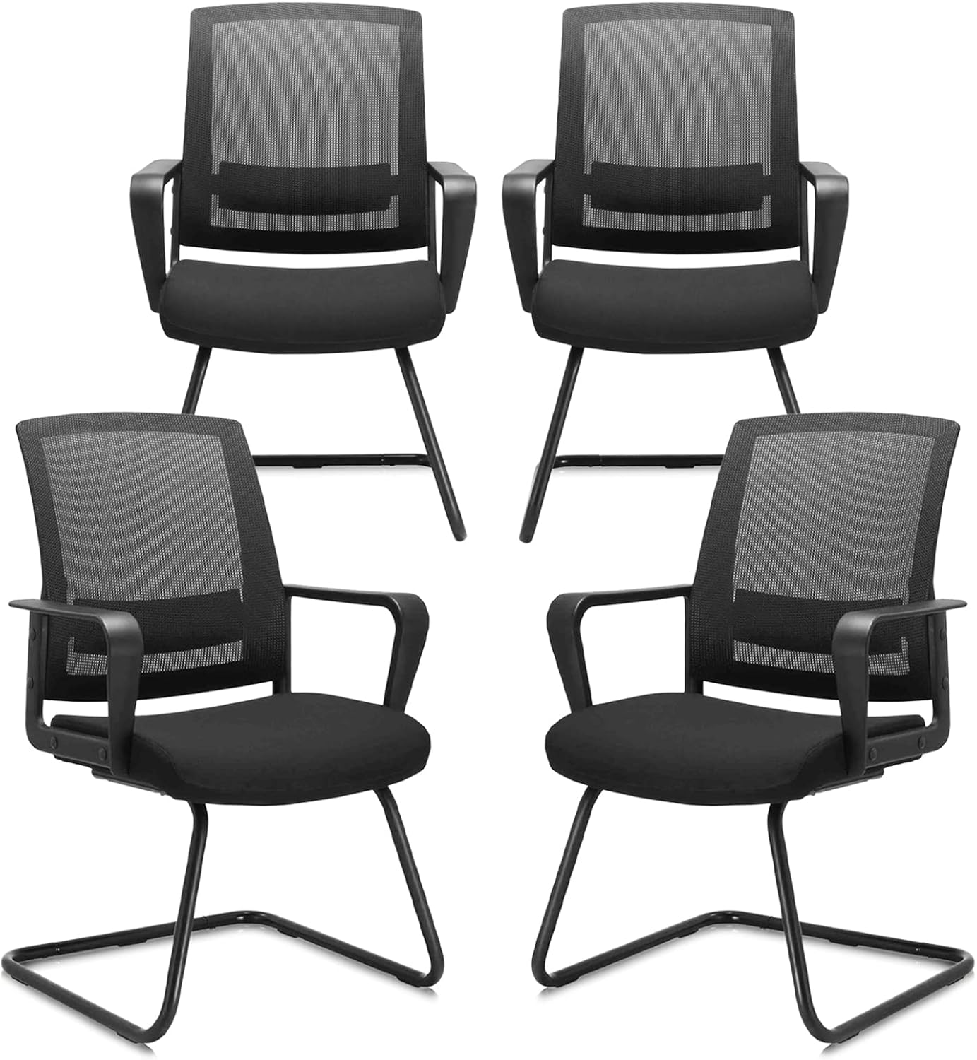 CLATINA Office Guest Chair with Lumbar Support for Comfort