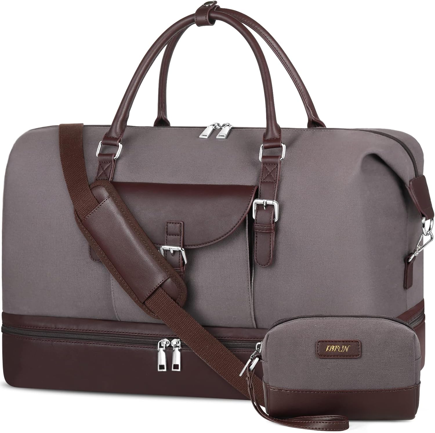 IBFUN Weekender Bags for Women: Large Travel Duffle Set