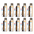 Frigga 10 Pack Temperature Data Logger Disposable USB Recorders