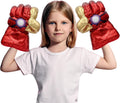 Superhero Gloves Cosplay Plush Gloves Pair - Soft, Durable Play