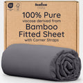 Viscose Derived from Bamboo Queen Fitted Sheet - Cooling Comfort