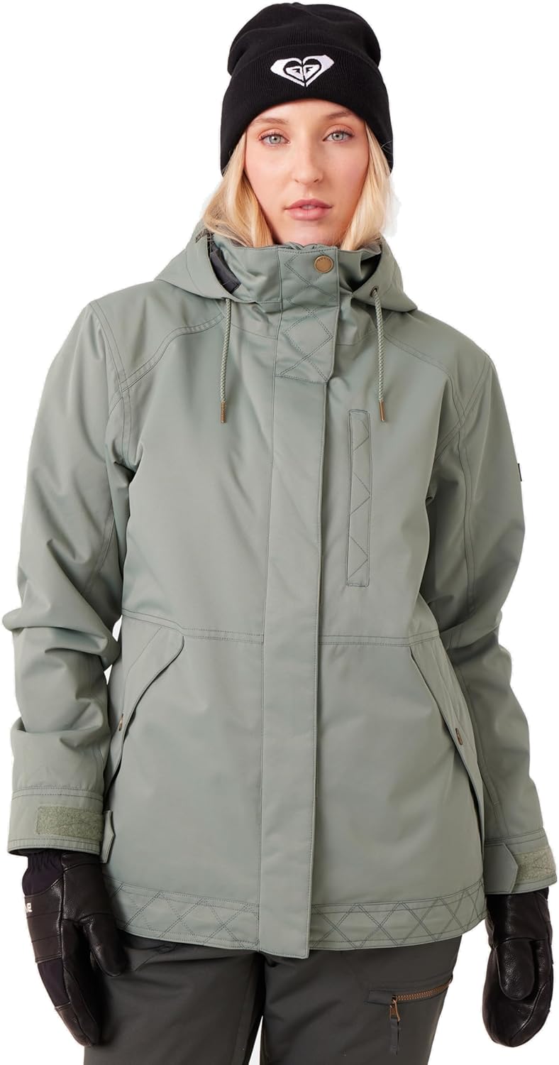 Roxy Billie Jacket: 10k Waterproof Snow Jacket for Women