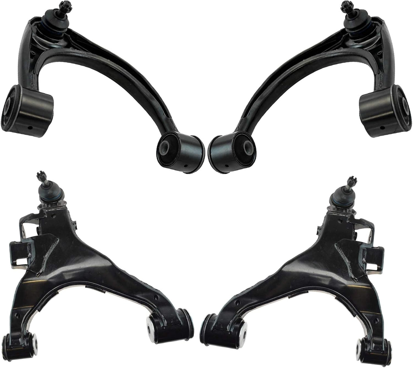 TRQ Front Control Arm Set for 2008-2019 Toyota Sequoia & Tundra