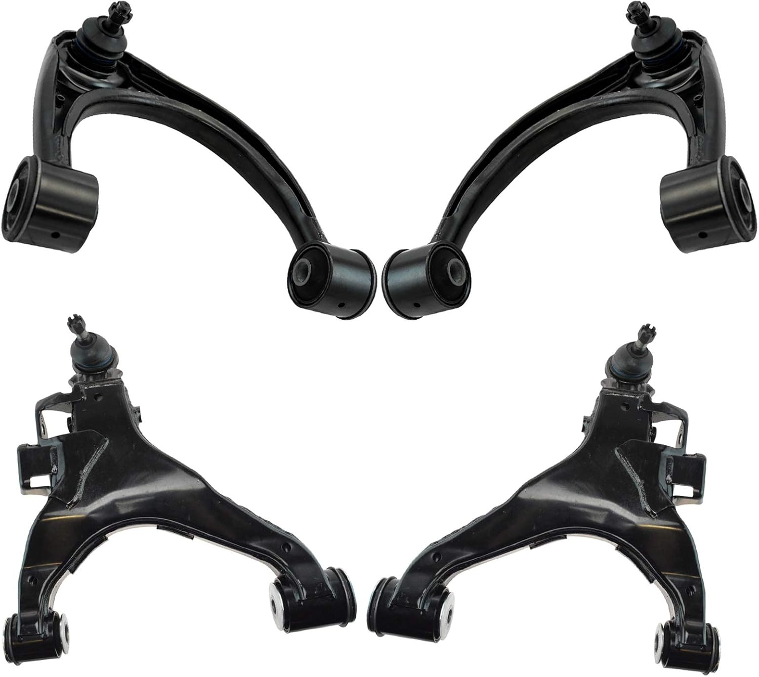 TRQ Front Control Arm Set for 2008-2019 Toyota Sequoia & Tundra