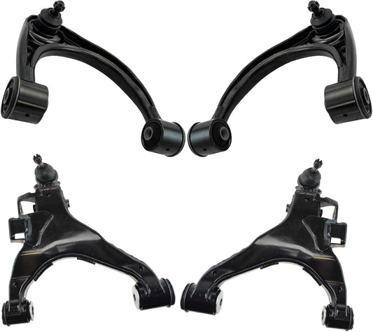 TRQ Front Control Arm Set for 2008-2019 Toyota Sequoia & Tundra