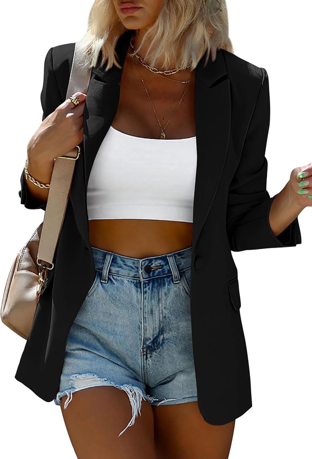KIRUNDO Womens Blazer for Business Casual Style and Comfort