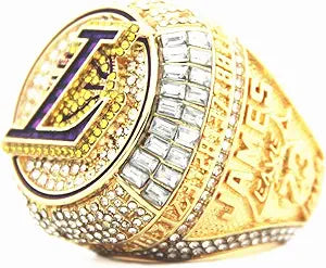 LeBron Basketball Replica Ring with Deluxe Wooden Box Gift