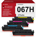 067H High Yield Toner Cartridge Compatible Replacement 4-Pack - High