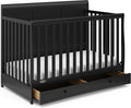 Graco Asheville 4-in-1 Convertible Crib with Drawer - Timeless Nursery