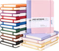 Dynta 20 Pack Hardcover Journals A5 Lined Notebooks - Bulk Set